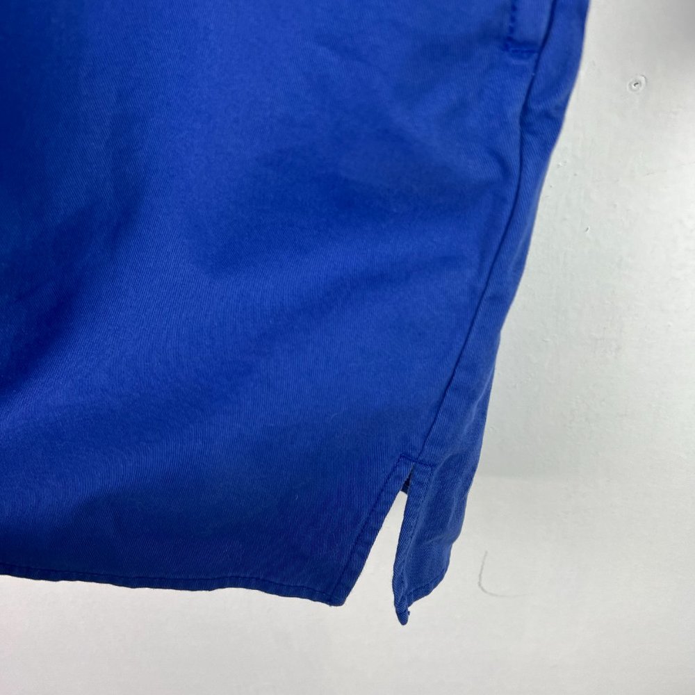 NWT Madewell Mini Shirtdress in Regenerative Chino Long Sleeve Blue Size Small S - Picture 8 of 12